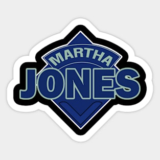 Martha Jones COMPANION - Doctor Who Style Logo Sticker